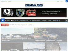Tablet Screenshot of bmw-sg.com